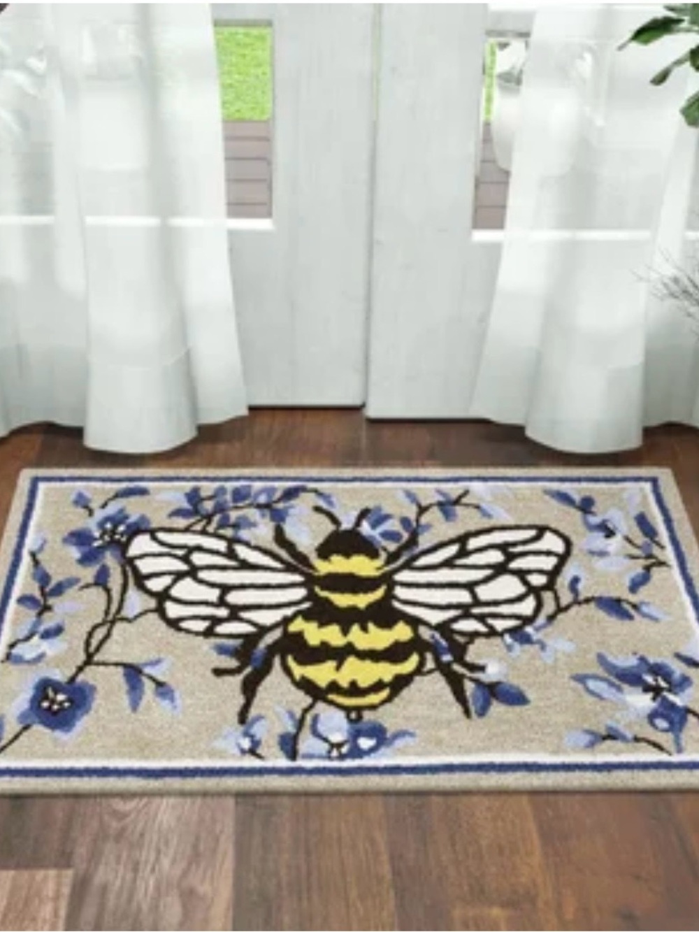 Door Mat Kitchen Mat   Bumble Bee